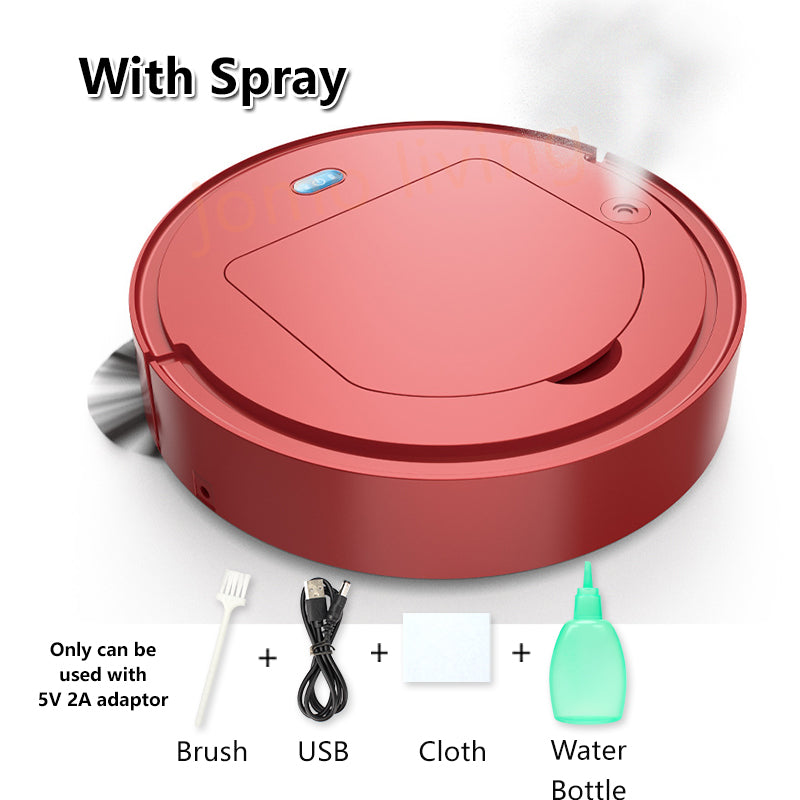 Fully Automatic Cordless Smart Robot Vacuum Cleaner Sweeping Robot Humidifier Robotic Vacuum
