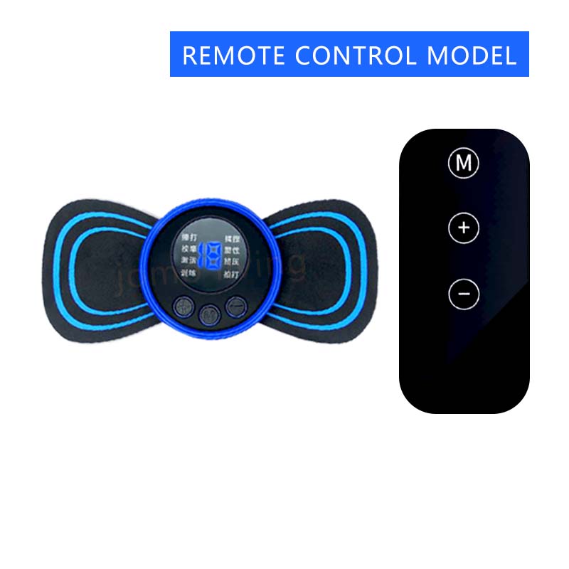 JOMO EMS Pulse Intelligent Massage Patch Cervical Neck Foot Shoulder Leg Body Massager 8 Mode 19 Gears