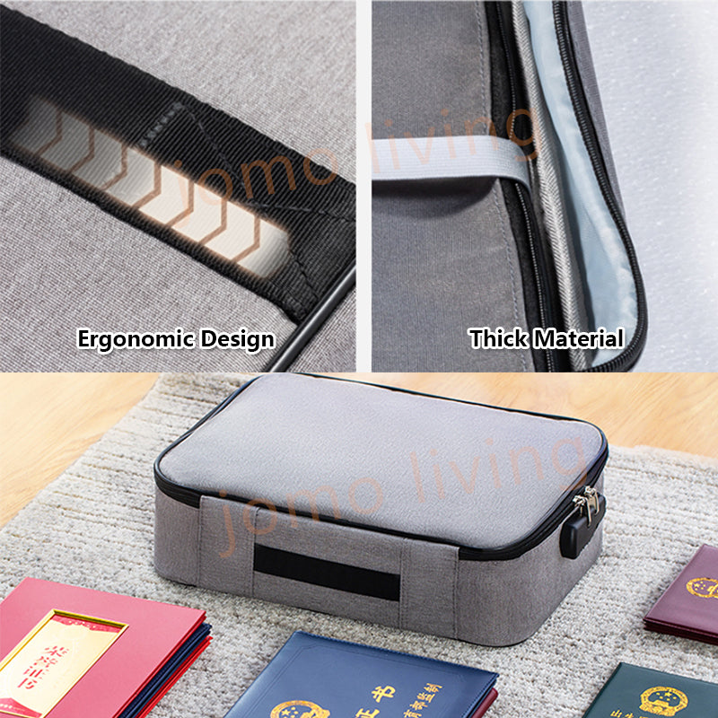 Travel Multi Layer Storage Bag Passport Certificate Document Card Storage Organizer Bag