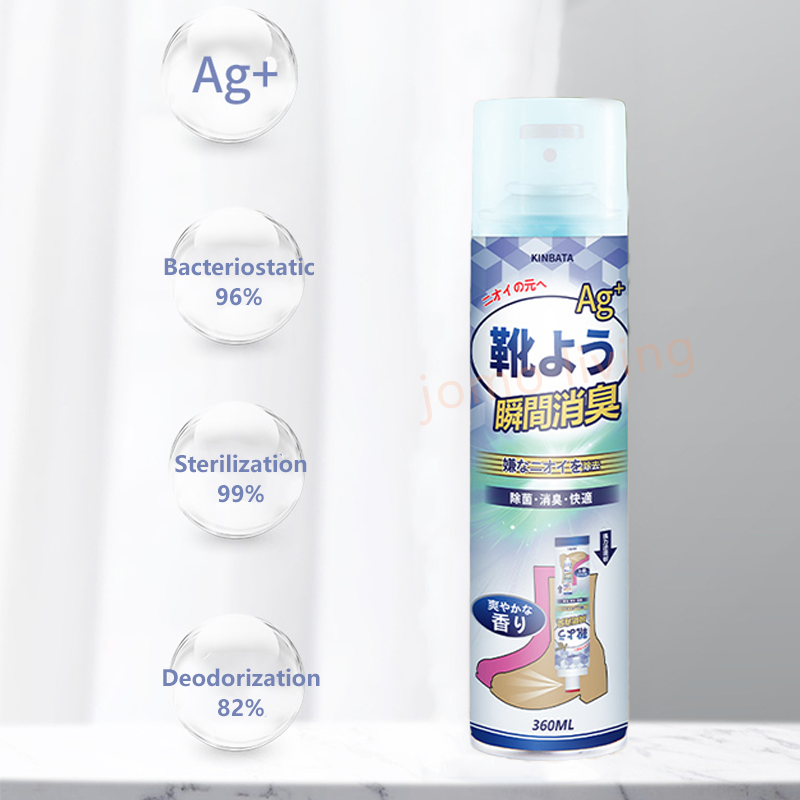 Japan Kinbata Footwear Deodorant Antibacterial And Odor Removal (360 ml)