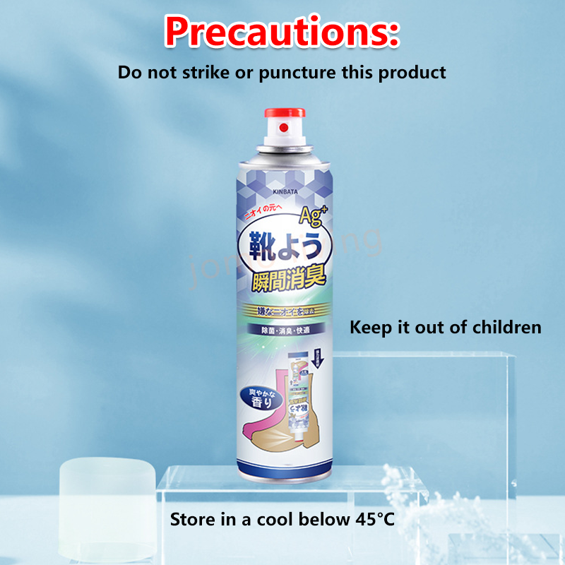 Japan Kinbata Footwear Deodorant Antibacterial And Odor Removal (360 ml)