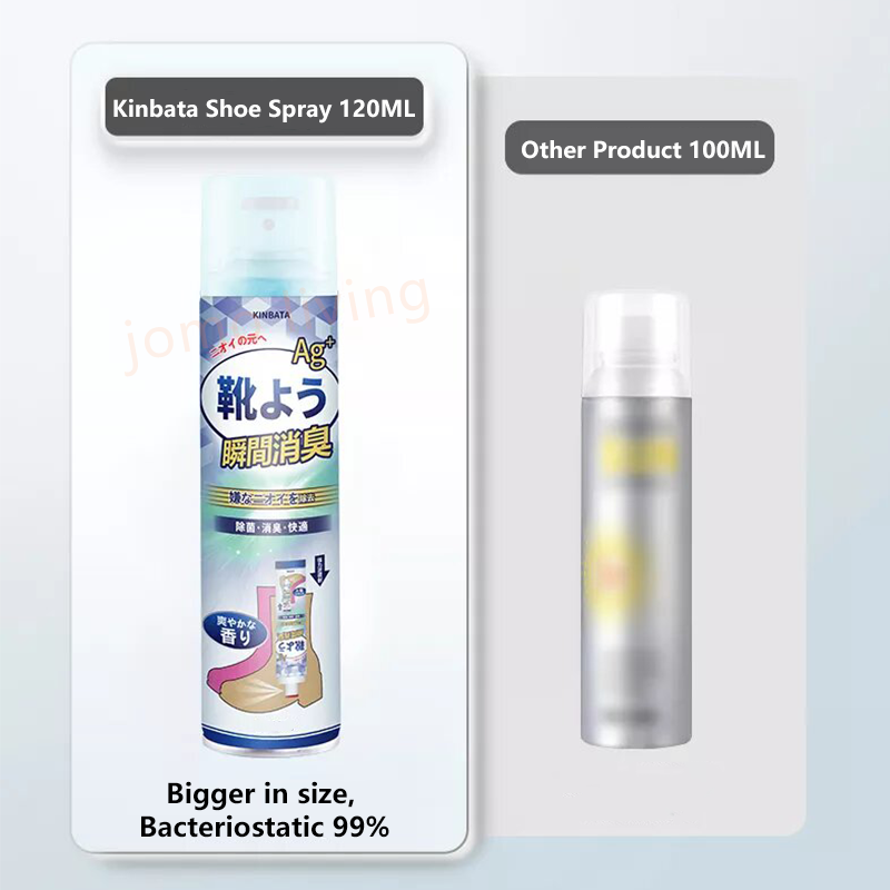 Japan Kinbata Footwear Deodorant Antibacterial And Odor Removal (360 ml)