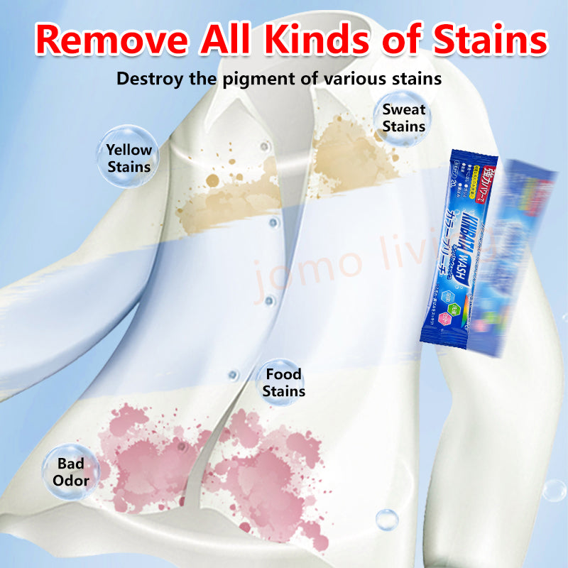 Japan Kinbata Explosive Salt Bleaching Powder Remove Stains Laundry Colour Bleaching(20/box)