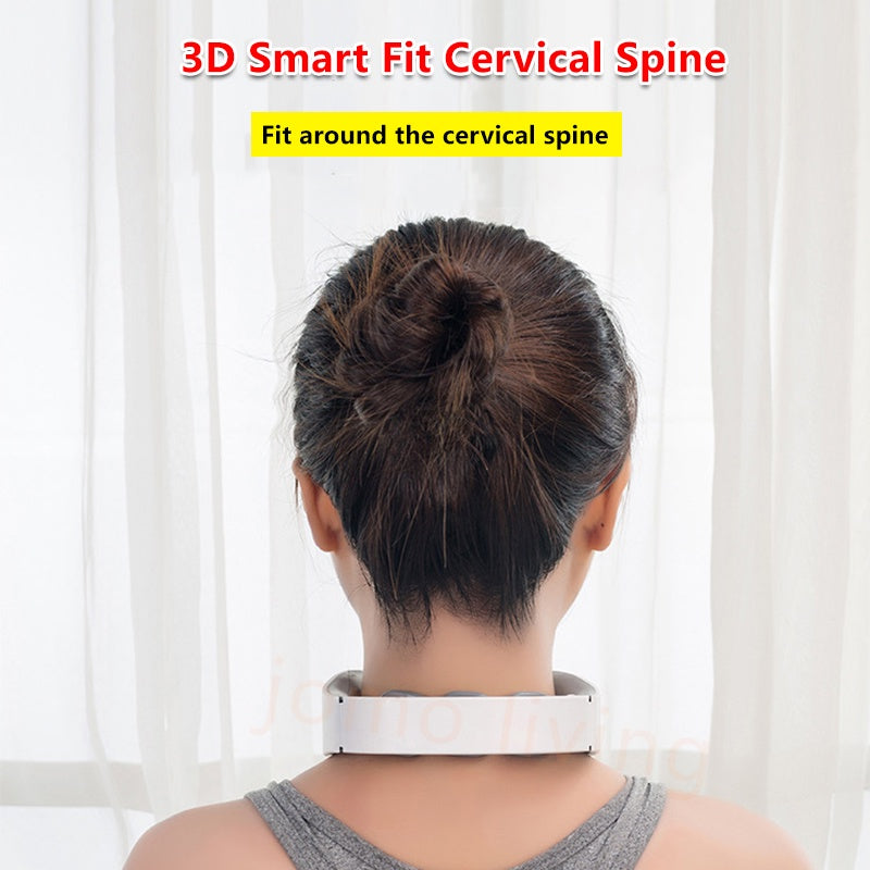 3 Head 3D Smart Neck Massager Cervical Spine Massage Electric Acupuncture Portable Massager Gift Idea