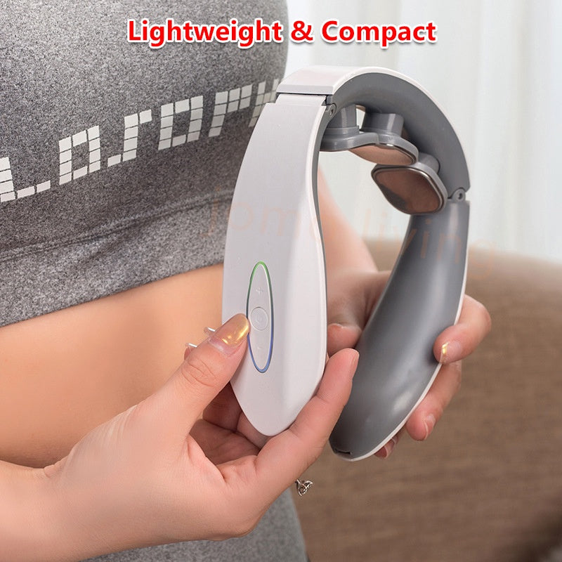 3 Head 3D Smart Neck Massager Cervical Spine Massage Electric Acupuncture Portable Massager Gift Idea