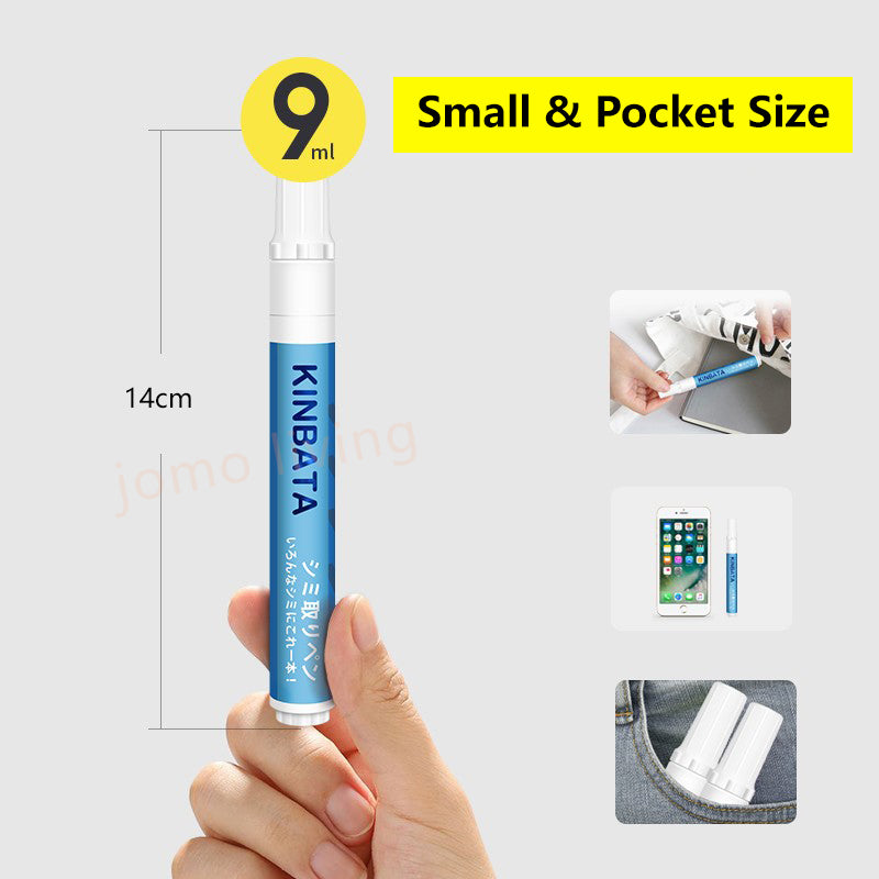 Japan KINBATA Stain Clothing Remover Pen Cleaner Multifunctional Portable Liquid stain remover (9 ml)