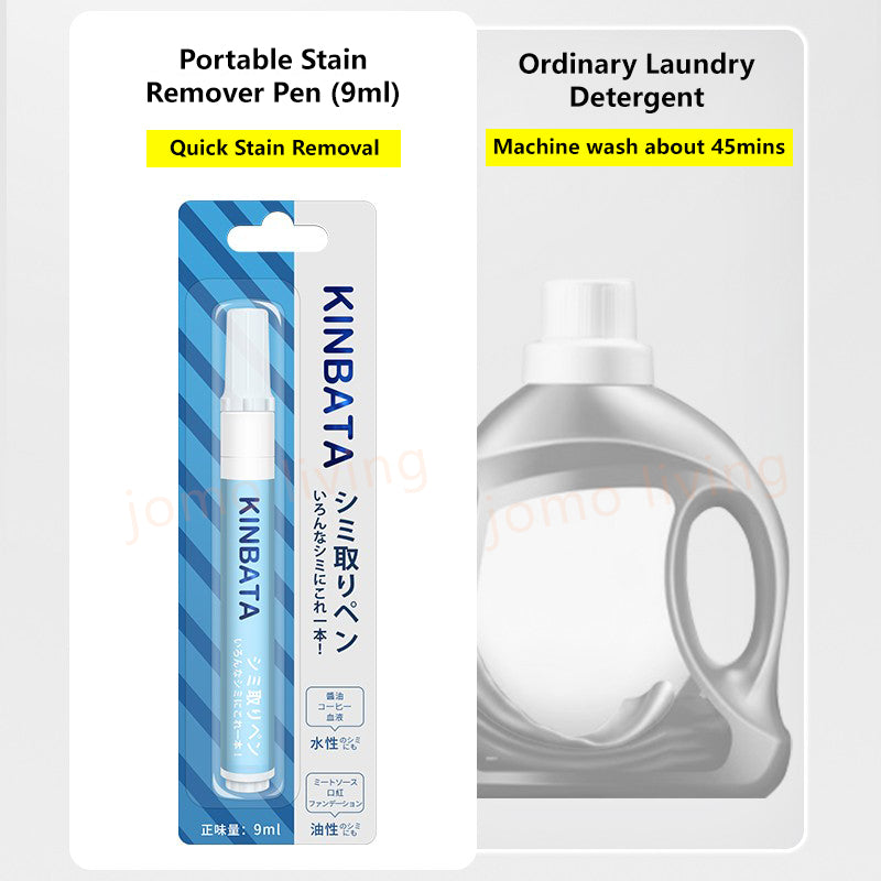 Japan KINBATA Stain Clothing Remover Pen Cleaner Multifunctional Portable Liquid stain remover (9 ml)