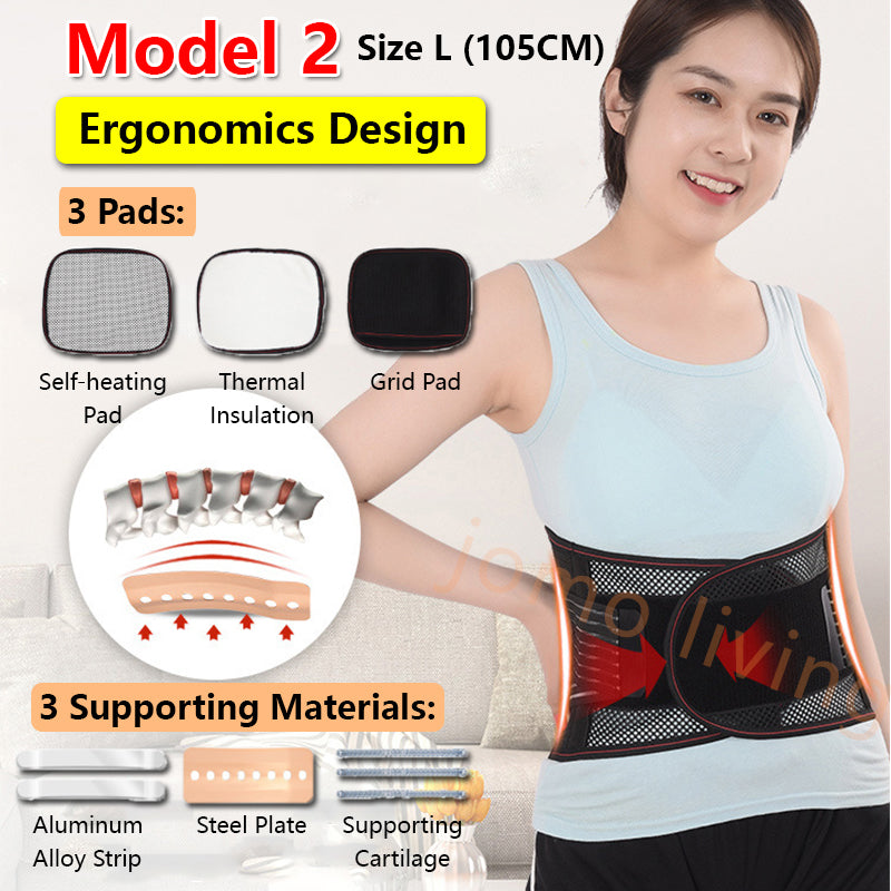 Spine Curve Ergonomic Design Waist Belt Support Pain Relief Back Posture Correction