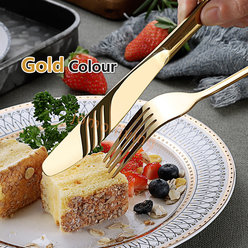 Stainless Steel 24 pcs Utensils Set Cutlery Gift Set Gift Idea