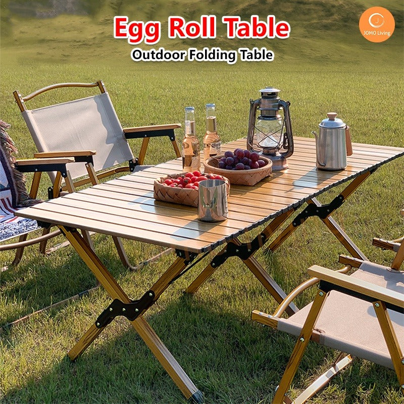 Egg Roll Foldable Table Outdoor Folding Table Portable Table Camping P