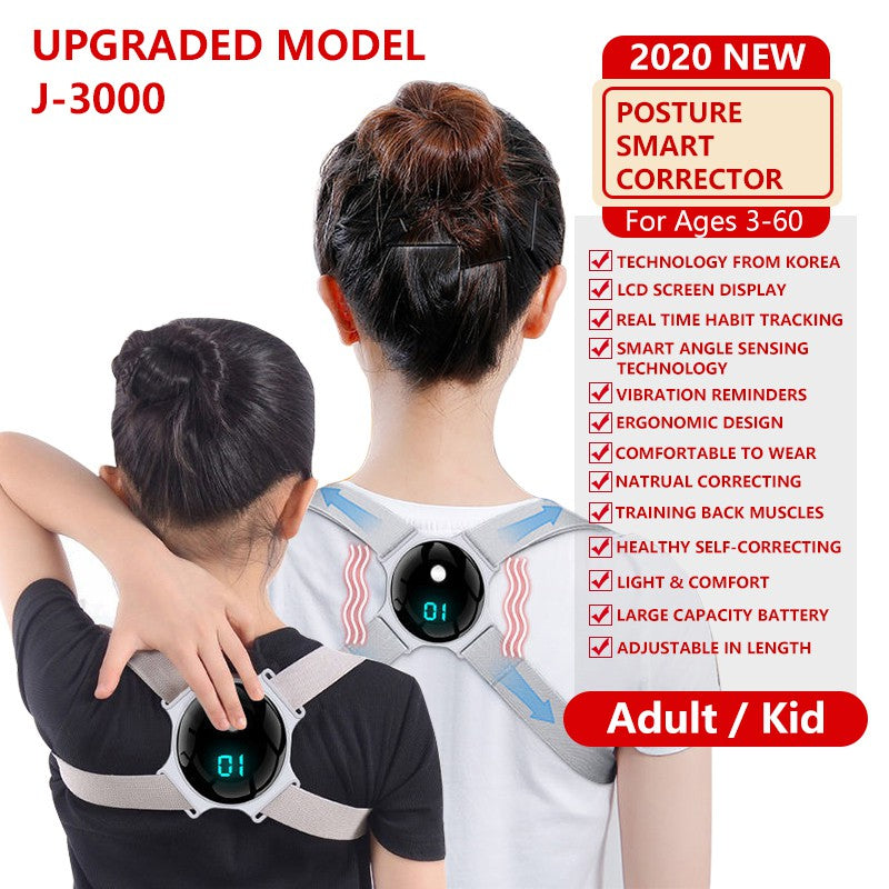 Smart Posture Corrector Back Support Vibrator Correction Belt