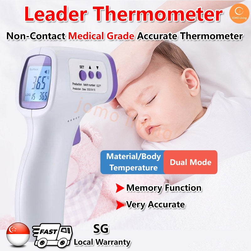 Medical Infrared Non Contact Touchless Forehead Digital baby thermometer Hospital