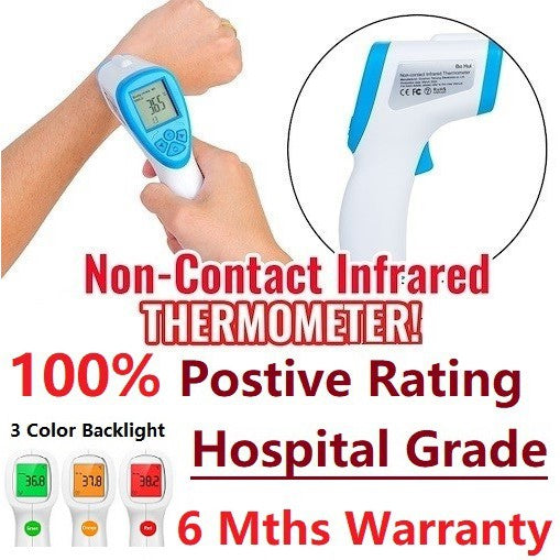 Medical Infrared Non Contact Touchless Forehead Digital baby thermometer Hospital
