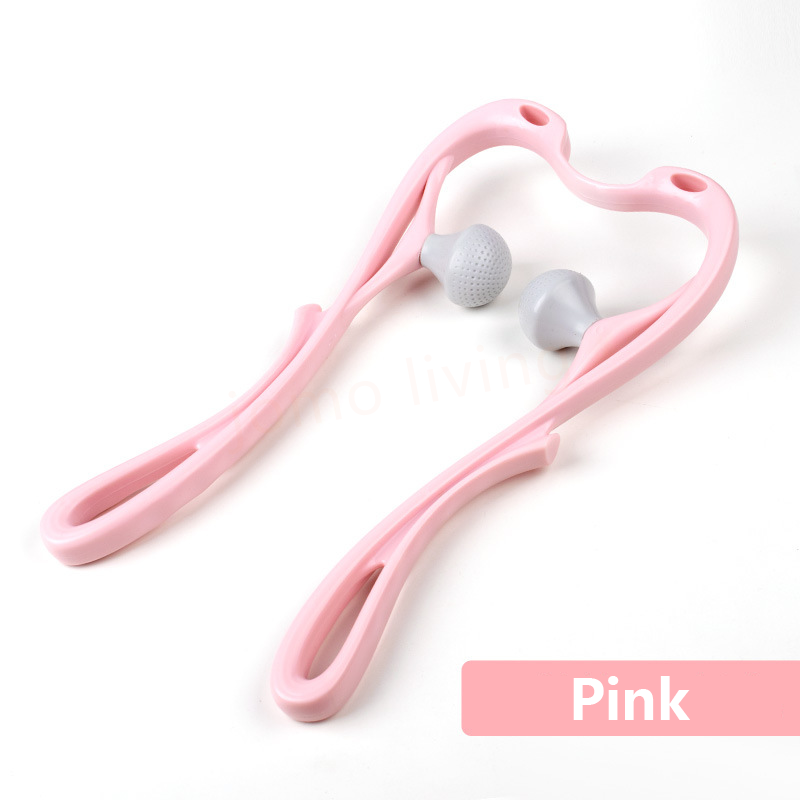 Cervical Spine Massager Handheld Massager Shoulder Neck Massage Roller Pain Relief Neck Pain