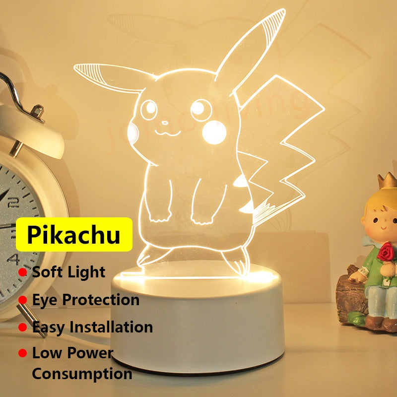 3D Love Balloons LED Light Gift Warm Light Bedroom Table Lamp USB Light Birthday Gift Vday Present