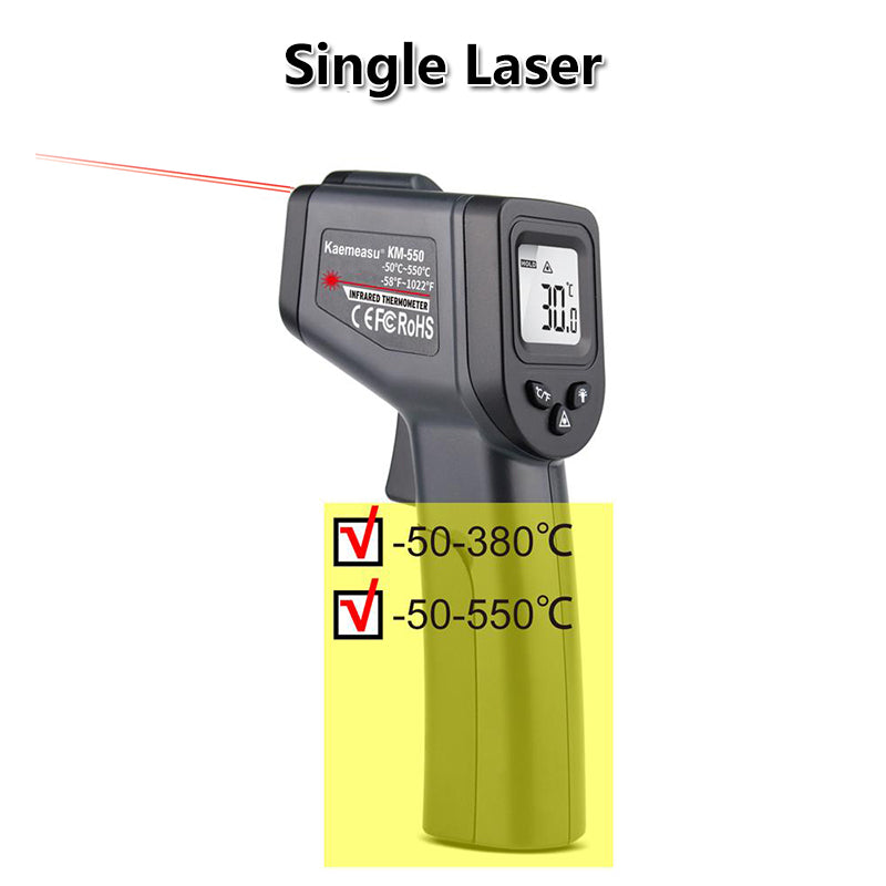 High Accuracy Industrial Infrared Food Thermometer Kitchen Cooking Baking Thermometer
