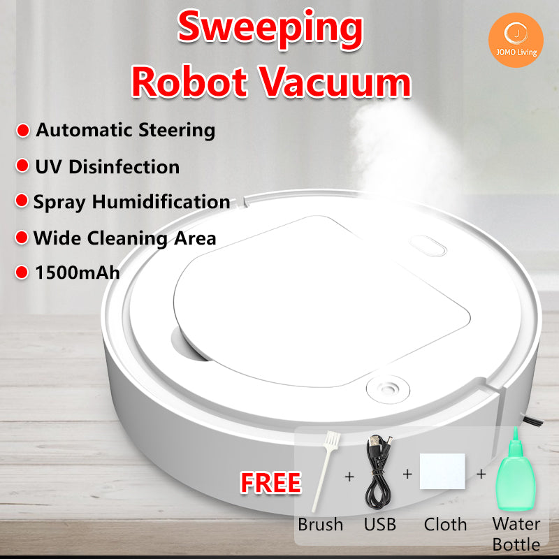 Fully Automatic Cordless Smart Robot Vacuum Cleaner Sweeping Robot Humidifier Robotic Vacuum