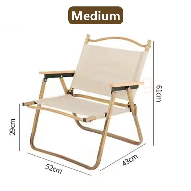 Egg Roll Foldable Table Outdoor Folding Table Portable Table Camping Picnic Table Beech Wood Glamping