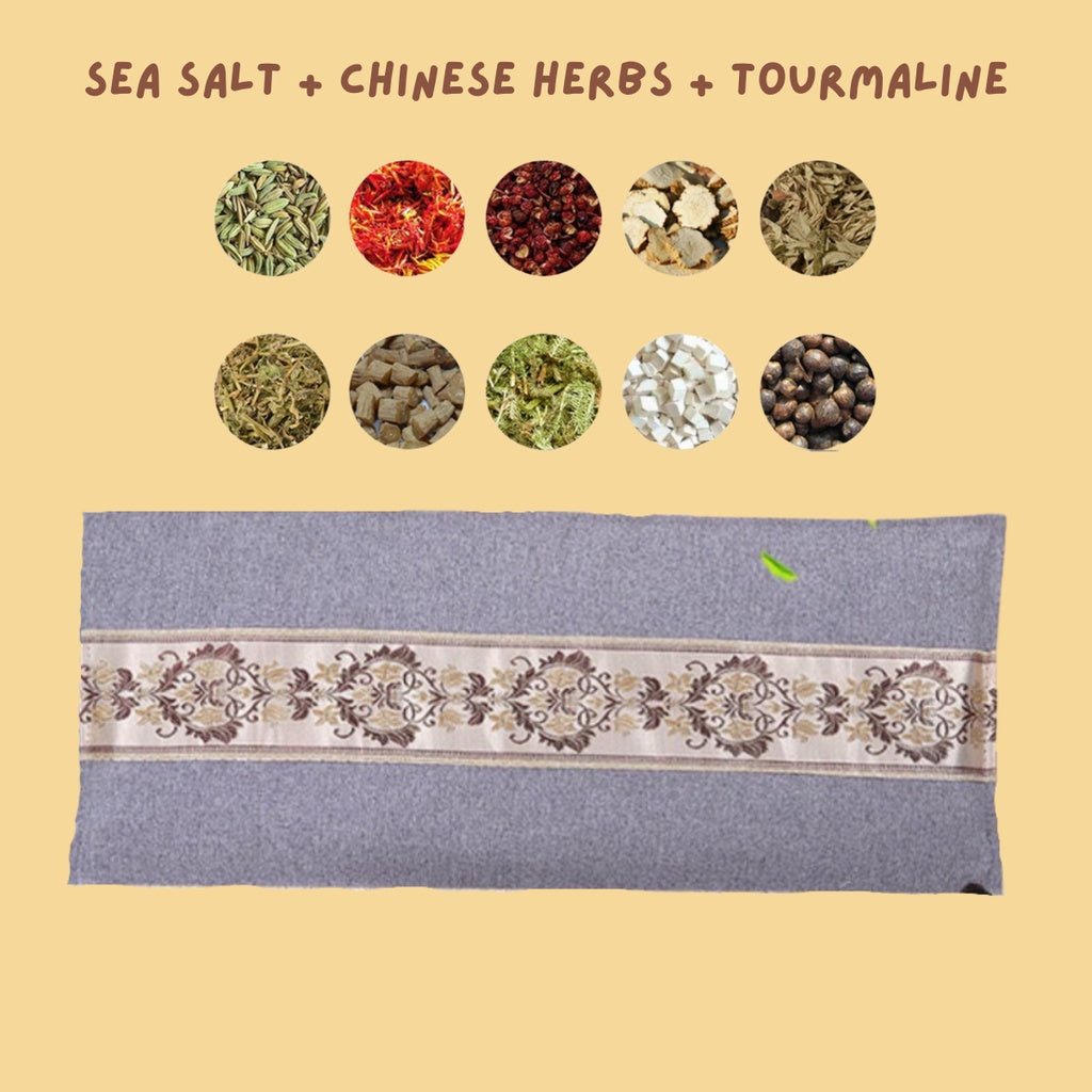 Sea Salt Heating Pad Heat Pad Wormwood Salt Massage Menstrual Pain Relief Neck Back