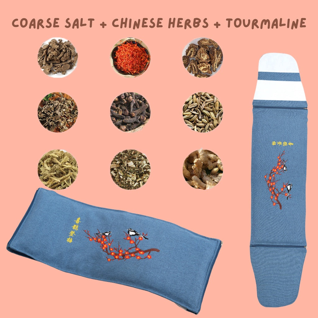 Sea Salt Heating Pad Heat Pad Wormwood Salt Massage Menstrual Pain Relief Neck Back