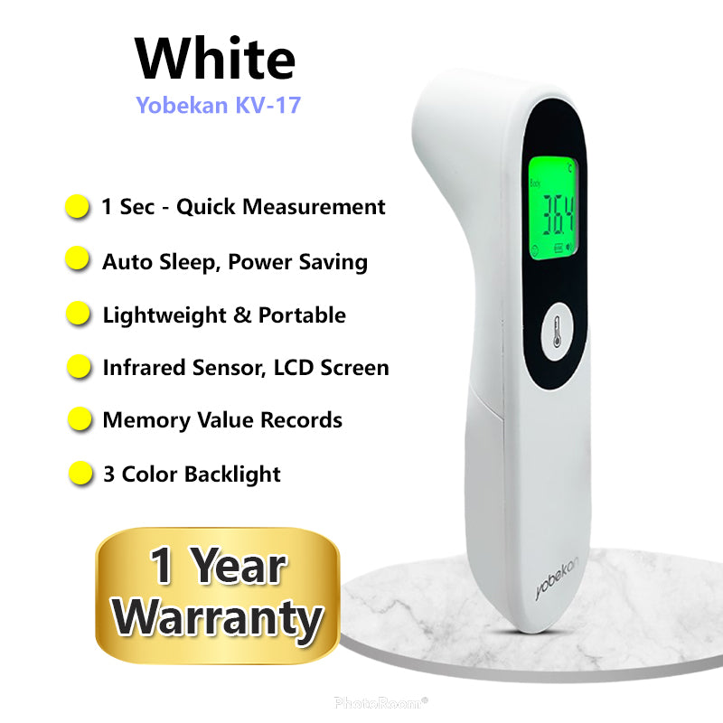 Yobekan Medical Infrared Forehead Digital Thermometer Non Contac Thermometer KV17