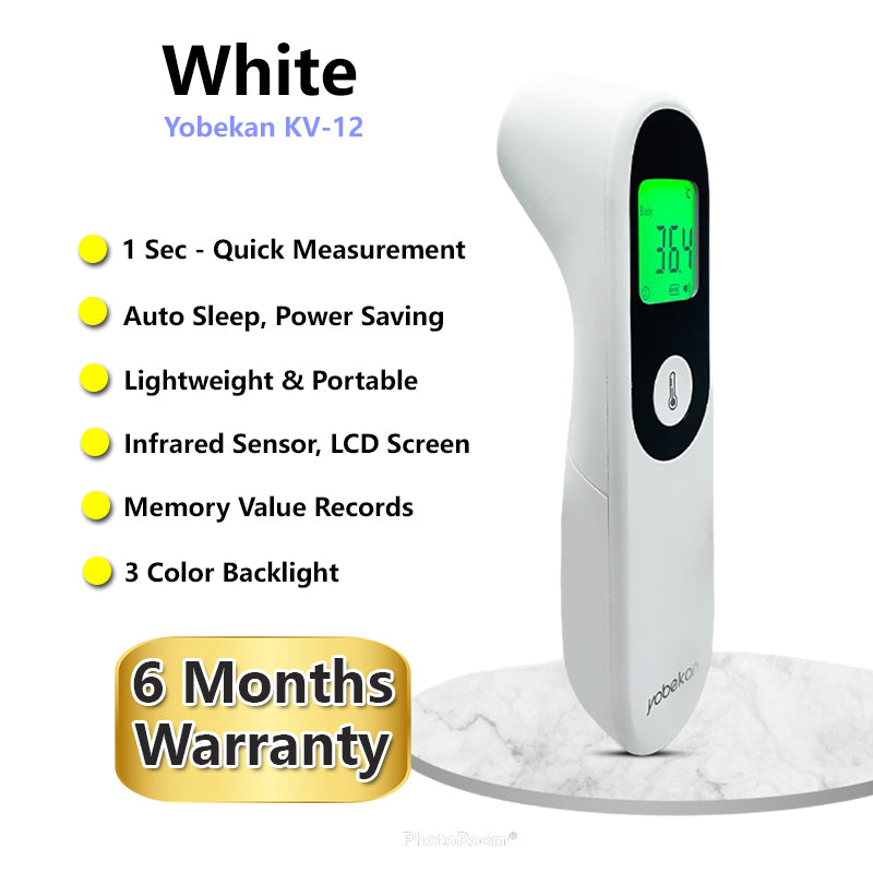 Yobekan Medical Infrared Forehead Digital Thermometer Non Contac Thermometer KV17