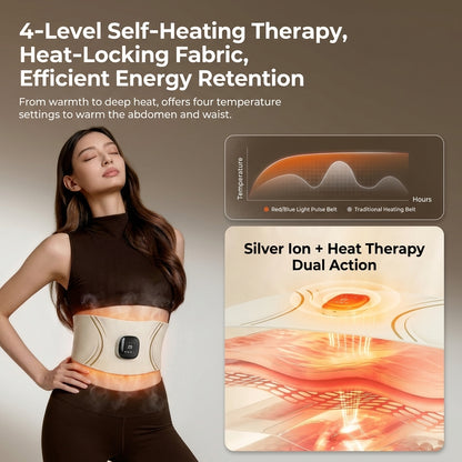 EMS Waist Trainer Belt with Heat Therapy for Core Training | JOMO Singapore