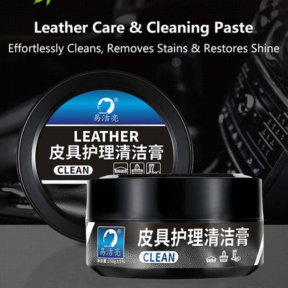 Leather Care Cleaning Paste Multi-Purpose Leather Cleaner & Conditioner