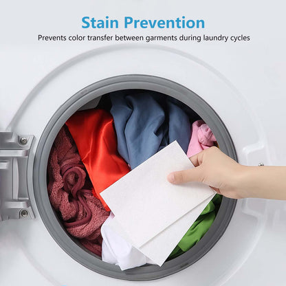 Fabric Colour Absorber Sheets Color Protection Remove Odor Prevent Staining