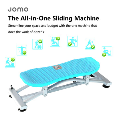 JOMO All-in-One Sliding Ski Machine Full Body Workout Machine for All Levels Silent Training