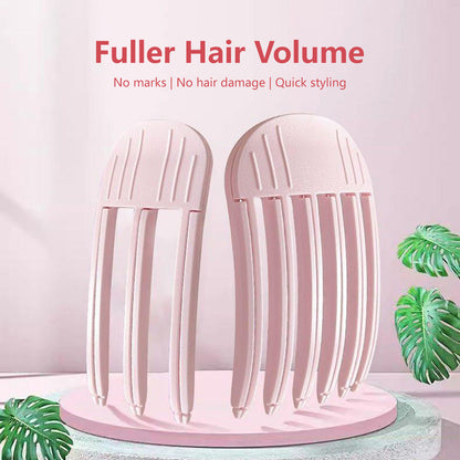 Korean Bangs Hairstyle Clip Lazy Curl Styling Volumizing Clip Curler