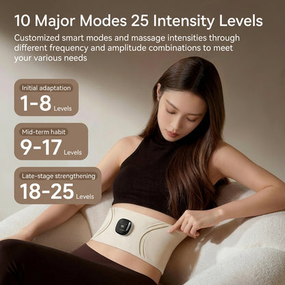 EMS Waist Trainer Belt with Heat Therapy for Core Training | JOMO Singapore