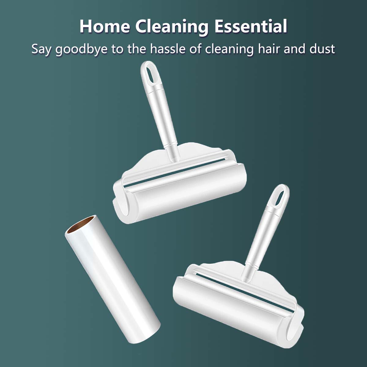 Sticky Lint Roller 24cm Wide Roller Powerful Adhesive Fiber-Friendly Design Budget-Friendly