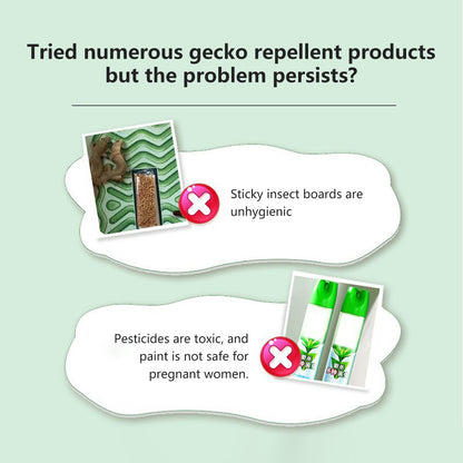 【5 pcs】Gecko Repellent Lizard Repellent Natural Plant Ingredient (120g)