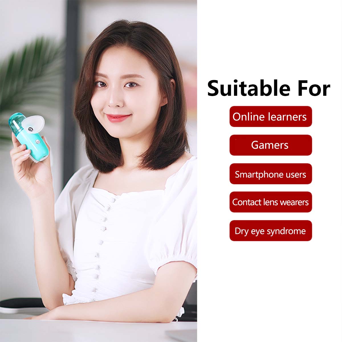Nano Mist Hydrating Eye Device Eye Steamer