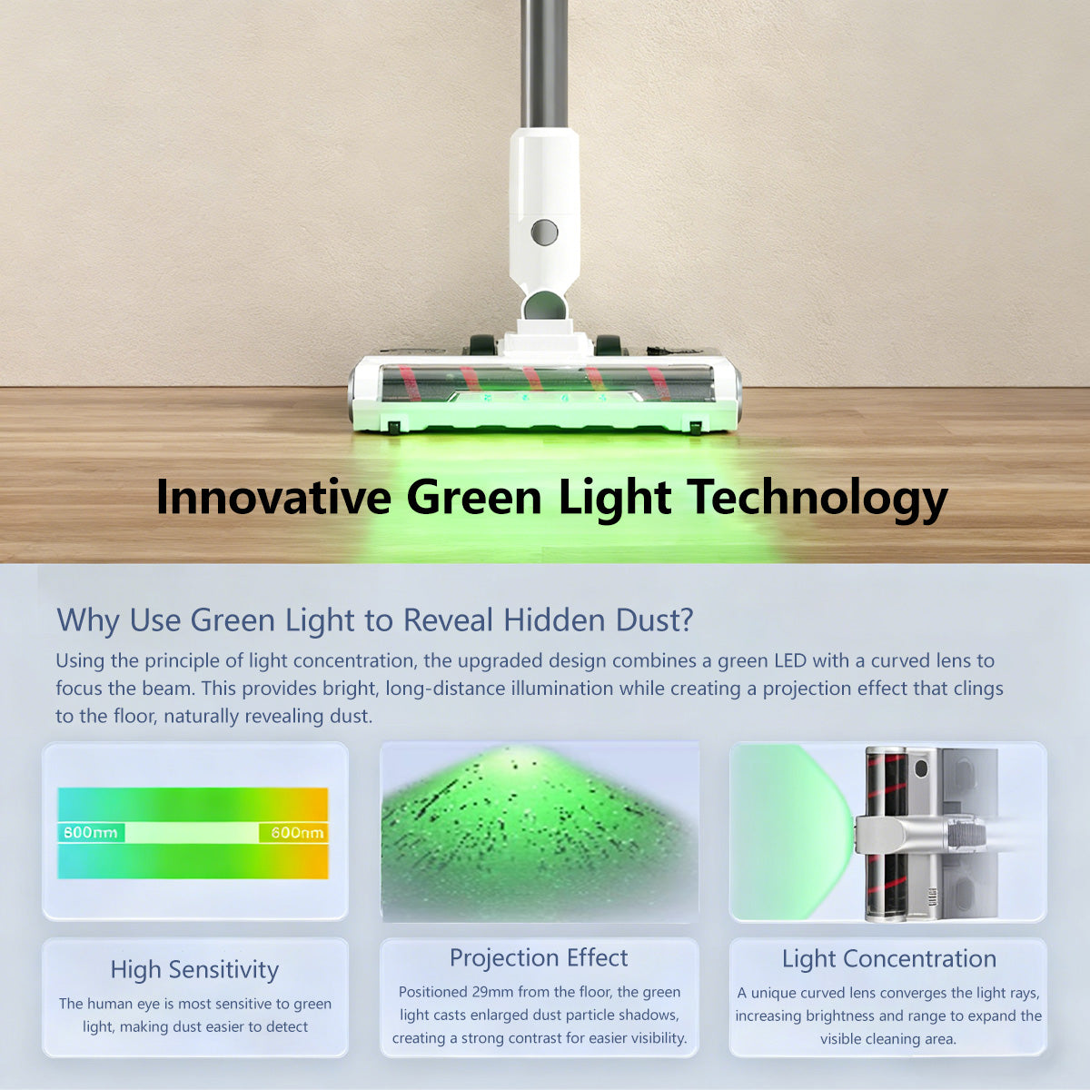 JOMO 2 in 1 Vacuuming & Mopping Vacuum 20000pa Suction Power 270° Swivel Smart LED Lasting Battery