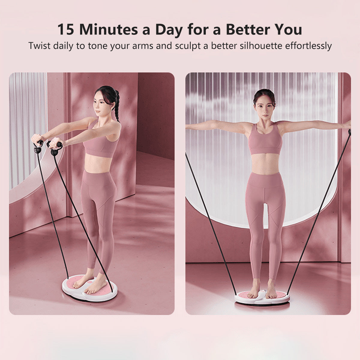 JOMO Waist Twisting Board Massage Feet and Enhance Core Strength with 3D Touch Points & Anti-Slip Base