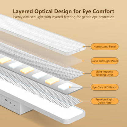 Eye Protection Wall Lamp Detachable Design USB Charging Portable