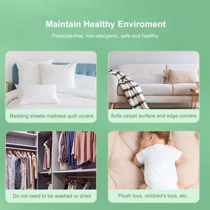 【5 bottles】Mite Removal Spray Mite Repellent Mite Remover Plant Based Ingredient