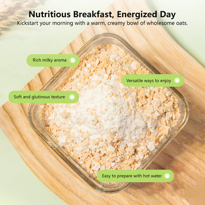 Hericium Mushroom Milk Oatmeal Easy Prepare Breakfast 480g (30g × 16 sachets)