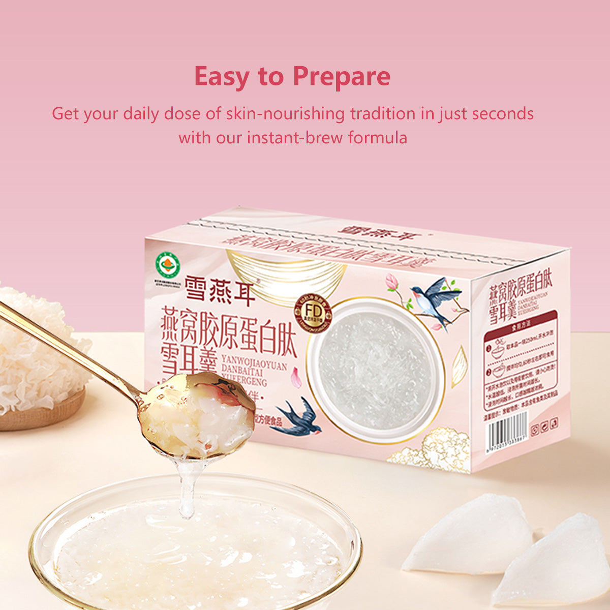 Bird's Nest Collagen Peptide Tremella Soup