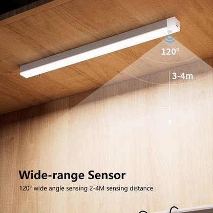 Sensor Night Light Motion Detector Auto Light USB Rechargeable LED