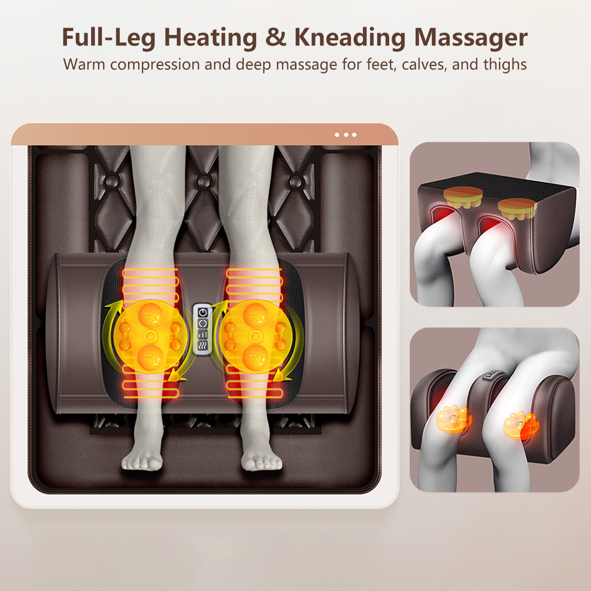 FULL BODY Multi-Functional Electric Shiatsu Back Neck Heating Massage Mattress Pad