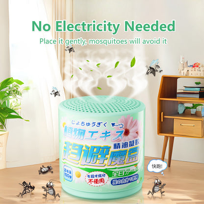 Natural Insect Repellent Gel 90-Day Protection Home Safe Plant-Based (150g)