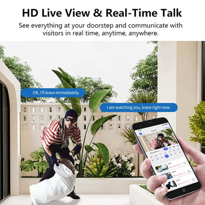 High-Definition Ai-Smart Camera Doorbell Wireless Camera & Motion Detection