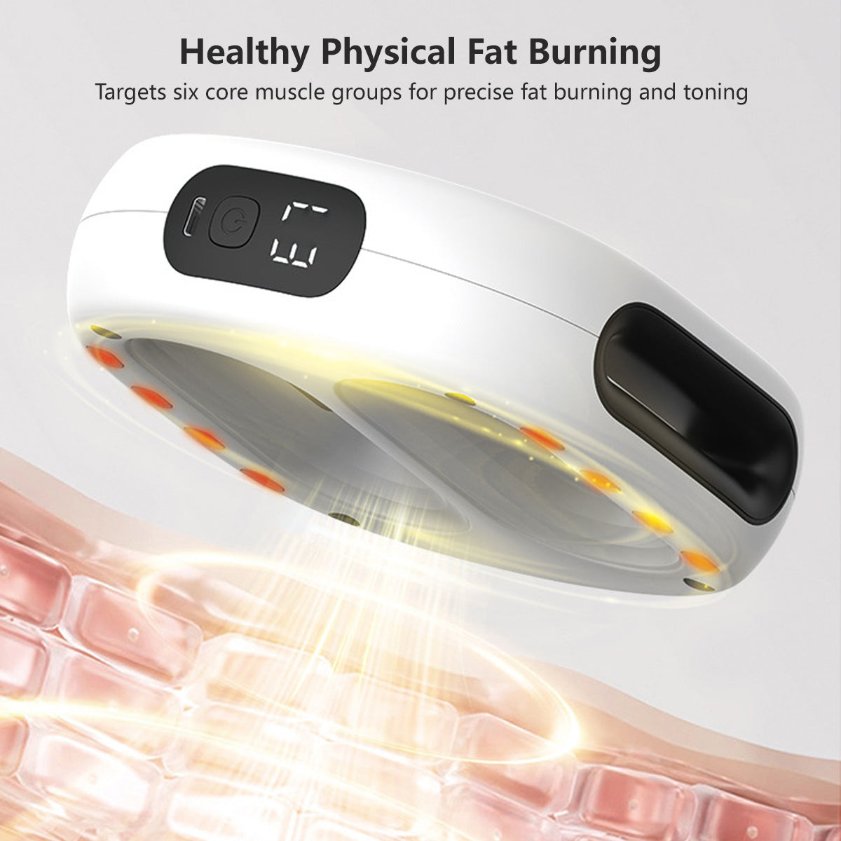 JOMO Heated Fascia Massage Ring Muscle Relaxation High-Frequency Vibration Hands Free Massager 筋膜环