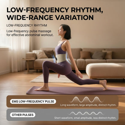 JOMO EMS Ab Waist Belt Heat Microcurrent Massage Slim Breathable 腰部按摩仪  | JOMO Singapore