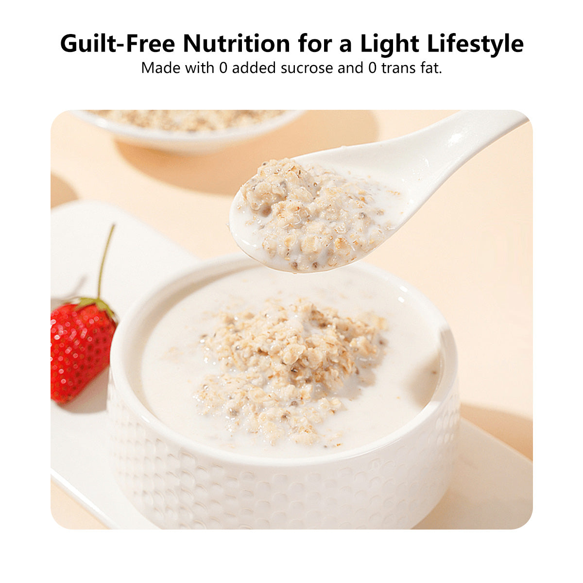 Coconut Milk Probiotic Cereal Healthy and Convenient Breakfast TeaTime Snack 250g (25g× 10 packs)