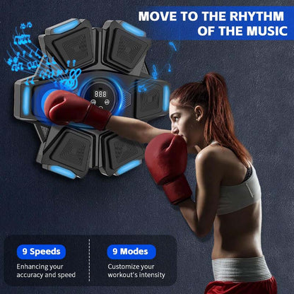 JOMO Premium Quality Music Boxing Machine Punching Bag Home Exercise | JOMO Singapore