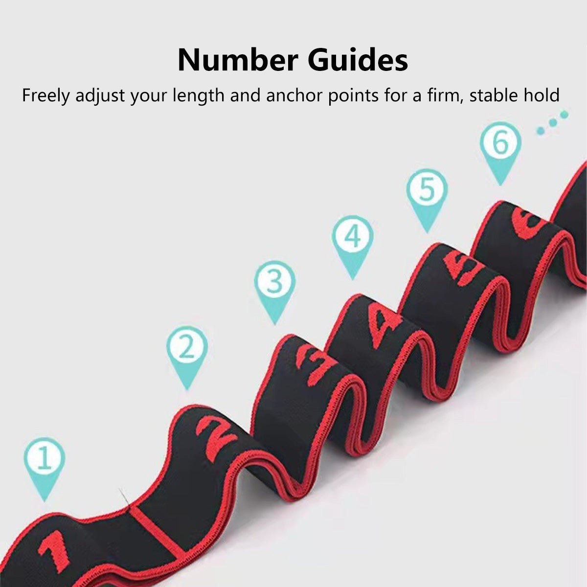 JOMO Yoga Elastic Resistance Band Full Body Workout for Glutes, Legs, Arms, Back, Yoga